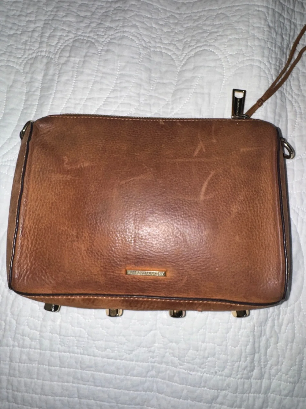Rebecca Minkoff stylish cognac